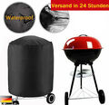 58 * 77cm BBQ Grillabdeckung  für Kugelgrill Schutzhülle Rundgrill Abdeckhaube