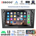 DAB+ 32G Android 13 Carplay Autoradio Navi Kam Für Opel Astra H Vectra Corsa C D