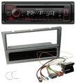 Kenwood MP3 CD USB Bluetooth DAB Autoradio für Opel Corsa C Quadlock 2004-2006 a