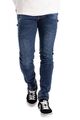 Herren Jeans Hose Regular Straight Slim Fit Denim Hose Destroyed Denim Pants