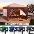 Pavillon 2x2/3x3 M Wasserdicht Faltpavillon Partyzelt Gartenzelt UV Schutz 2025