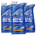 MANNOL Brake Fluid DOT-4 – 3 Liter Bremsflüssigkeit