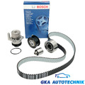 BOSCH Zahnriemen + Rollensatz + Wapu für Audi Seat VW Golf V Passat 3C 2.0 TDI