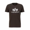 Alpha Industries Herren T-Shirt Basic black olive Größe XL Schwarz grün NEU/OVP