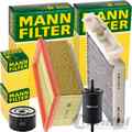 MANN FILTER INSPEKTIONSPAKET passend für 1.6+16V DACIA DUSTER HS LOGAN SANDERO