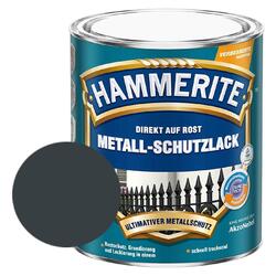 Hammerite Metall Schutzlack matt Grundierung Rostschutz anthrazitgrau 750 ml