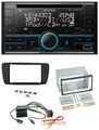 Kenwood CD 2DIN DAB USB MP3 Bluetooth Autoradio für Seat Ibiza ab 08 nitschwarz