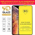 2x Panzerfolie Echt Glas iPhone 16 15 14 13 12 11 Schutzglas Displayschutz Folie