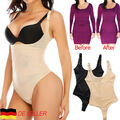 Thong Bodysuit Shapewear Damen Bauch Weg Miederbody Figurformende Body Shaper BS