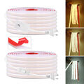 230V COB LED Streifen Stripe AN/AUS Dimmbar Lichtleiste Lichtband Selbstklebend