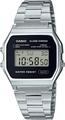 Casio Collection A158WEA Unisex Retro Armbanduhr Digitaluhr Edelstahl 33 x 37 m