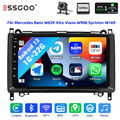 32G Autoradio Android 13 BT Für Mercedes Benz A/B Klasse/Vito W169 W639 W245 KAM