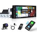 6.9 Zoll Carplay 1 Din Autoradio GPS Nav 2G+64G Android 13.0 WiFi RDS Mit Kamera