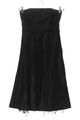 ZERO schulterfreies Kleid Damen Gr. DE 34 schwarz Elegant