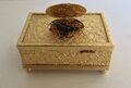 Vintage KARL GRIESBAUM Singvogel Box Automat Spieluhr voll gewartetes Video