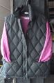 ❤️ Daunen Stepp-Weste Damen - Gr. 42 - schwarz - Steppjacke ohne Arm