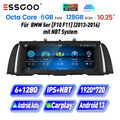 Android 13.0 Autoradio 4G LTE GPS CarPlay BT Für BMW 5 Series F10 F11 NBT 6+128G