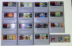 Super Nintendo SNES + Gameboy Spiele Konvolut Sammlung FSK Frei