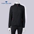 Tom Tailor BOTILDA Funktionsjacke Laufen Reißverschluss Kapuze Schwarz Nylon TOP