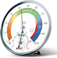 Thermohygrometer, Feuchtigkeitsmesser als Schimmelwächter für Innen, Weiß/Inter.