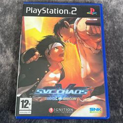 SNK vs Capcom SVC Chaos PS2 PlayStation 2 Spiel - sehr guter Zustand ✔️ PAL mit Handbuch Fighter