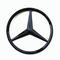 Für Mercedes Benz C-Klasse W176 Schwarz Glanz Stern Heck Abzeichen Stamm Emblem