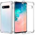 Silikon Schutz Hülle für Samsung Galaxy S10 Plus Handy Tasche Cover TPU Case