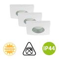 Einbauleuchte Briloner Attach LED Downlight 3er Set Einbaulampe Deckenlampe Weiß