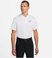 Nike Dri FIT Victory Golf Poloshirt Herren weiß UK Größe 2XL #REF98