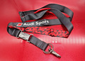 Audi Sport Schlüsselband 24h Le Mans Ringe rot original NEU OVP Lanyard quattro