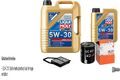 MAHLE Inspektionspaket 6 L Liqui Moly Longlife III 5W-30 für Honda Civic VII