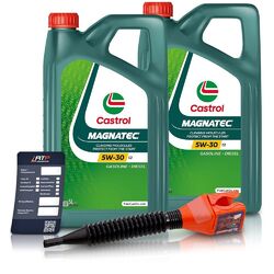 2x 5 L = 10 LITER CASTROL MAGNATEC STOP-START 5W-30 C2 MOTOR-ÖL MOTOREN-ÖL### SCHÜTZT AUCH MOTOREN OHNE START-STOP-FUNKTION ###