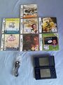 Nintendo DS Lite Handheld Spielekonsole + 7 Spiele Sammlung Bundle + Tasche