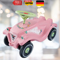 BIG 800056110 Bobby Car Classic Flower Kinderfahrzeug Rutscher bis 50 kg Rosa