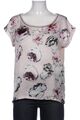 Comma T-Shirt Damen Shirt Kurzärmliges Oberteil Gr. EU 38 Pink #stt9f7y