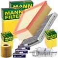 MANN FILTER INSPEKTIONSPAKET passend für VW POLO 6R 9N SKODA FABIA 2 ROOMSTER 5J