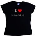 Damen-T-Shirt I Love Heart My Golden Retriever