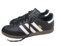 ADIDAS SAMBA GR 42 UK 8 US 8 1/2 SCHWARZ WEISS  LEDER HERREN SNEAKER COOL TOPP