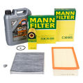 MANN Filterset 3-tlg 5L LIQUI MOLY 5W30 Motoröl für VW GOLF 7 PASSAT 1.6/2.0 TDI