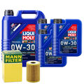 Motoröl 0W30 LIQUI MOLY Synthoil Longtime Plus 8L +MANN Ölfilter