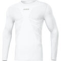 JAKO Longsleeve Comfort 2.0 Funktionsshirt Thermoshirt Weiß Schwarz NEU! OVP!