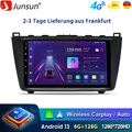 6+128G Für Mazda6 2007-2012 Android 13 Autoradio GPS Navi Carplay SWC USB DAB BT