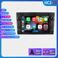 2+32G DAB Carplay Autoradio Android12 GPS Nav Kam Für Opel Meriva Zafira A Corsa