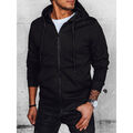 Herren Kapuzenpullover Sweatshirt Sweatjacke Hoodie Zip Pullover Basic DSTREET