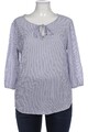Peter Hahn Bluse Damen Oberteil Hemd Hemdbluse Gr. EU 44 Baumwolle Blau #qxv9ejv