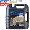 Liqui Moly 4T Motorbike Motoröl 3062 10W-40 Basic Offroad 4L Motorradöl mineral