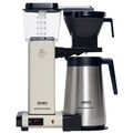 MOCCAMASTER Thermo Filterkaffeemaschine KBGT 741 Off-White Thermoskanne B-WARE