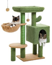 Kratzbaum Katzenkratzbaum Sisal Kletterbaum Katzenbaum Kaktus Spielbaum 90cm