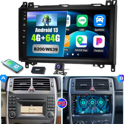 64G Apple Carplay Autoradio Für Mercedes Benz W639 Vito Viano W906 Sprinter W169