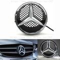 3D Grill Licht Logo Silber Stern Emblem Für Mercedes B..z B-C-GLK W204 Vito W447